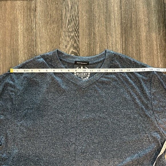 Men’s Rugby University short sleeve slate T-shirt Size XL NWT - Picture 7 of 10